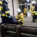 Tym razem ćwiczyliśmy ewakuację