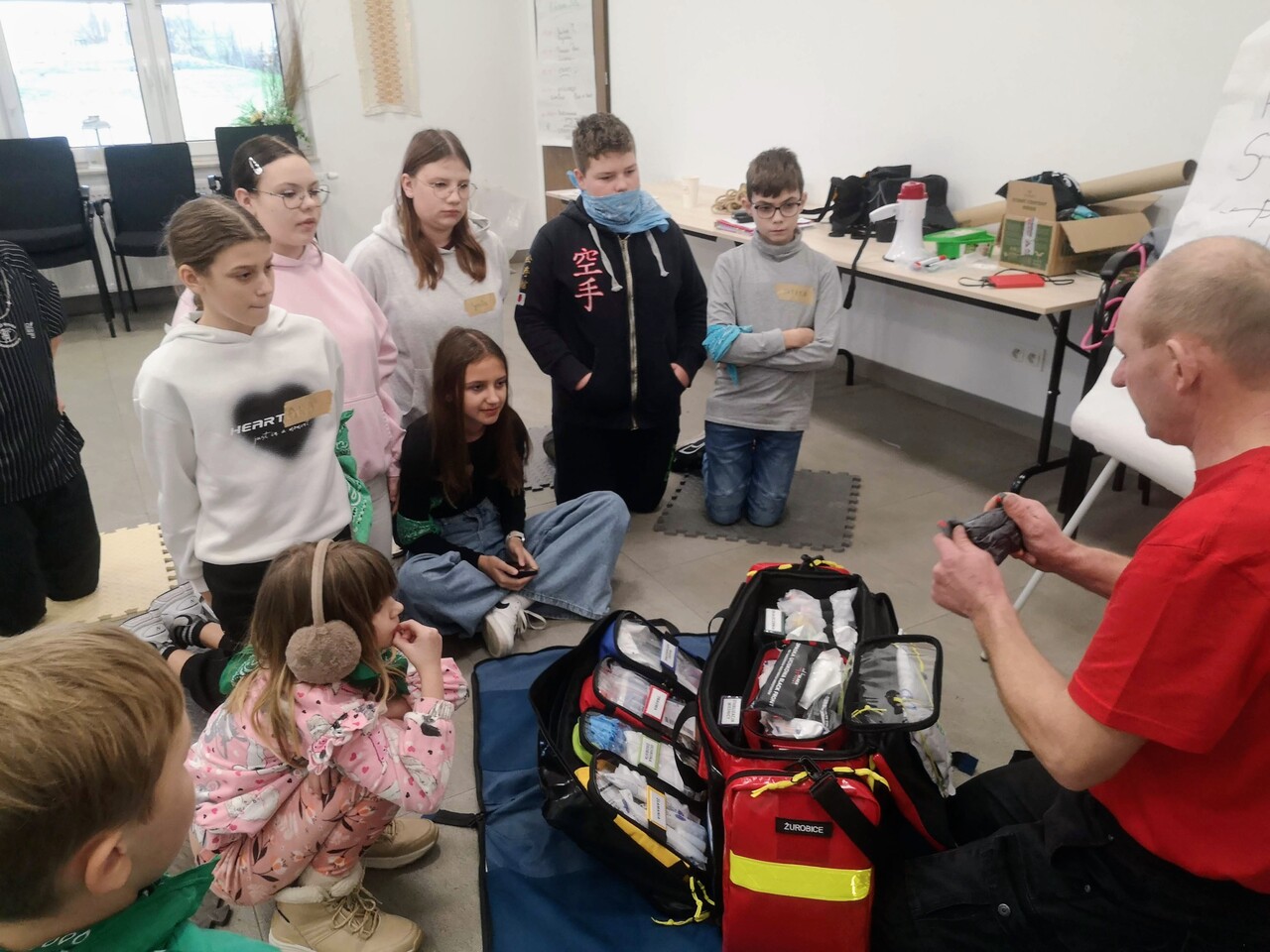 Drużyna Babci Zuzanny już po pierwszych ćwiczeniach!